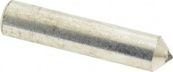 Norton - 3/4 Carat Single Point Diamond Dresser - 2" Long x 7/16" Shank Diam, 90° Included Angle - Americas Industrial Supply