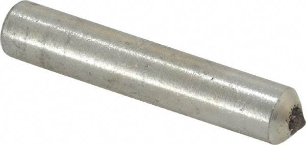 Norton - 1 Carat Single Point Diamond Dresser - 2" Long x 3/8" Shank Diam, 60° Included Angle - Americas Industrial Supply