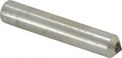 Norton - 1 Carat Single Point Diamond Dresser - 2" Long x 3/8" Shank Diam, 60° Included Angle - Americas Industrial Supply