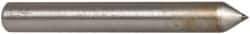 Norton - 1" Long x 1/8" Shank Diam Single Point Diamond Dresser - Convex Radius, 60° Included Angle - Americas Industrial Supply