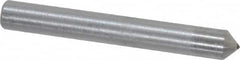 Norton - 1" Long x 1/8" Shank Diam Single Point Diamond Dresser - Convex Radius, 90° Included Angle - Americas Industrial Supply