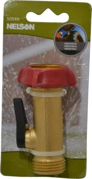 Nelson - Garden Hose Adapter - Brass - Americas Industrial Supply