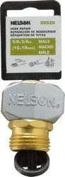 Nelson - 5/8 & 3/4 Garden Hose Fitting - Brass & Metal, Male Connector - Americas Industrial Supply