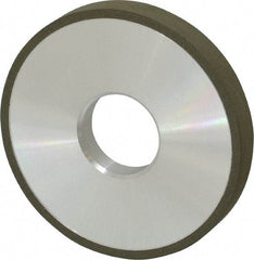Made in USA - 4" Diam x 1-1/4" Hole x 1/2" Thick, N Hardness, 150 Grit Surface Grinding Wheel - Diamond, Type 1A1, Very Fine Grade - Americas Industrial Supply