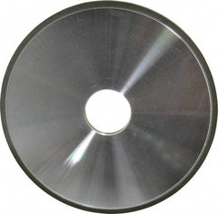 Made in USA - 6" Diam x 1-1/4" Hole x 1/4" Thick, N Hardness, 150 Grit Surface Grinding Wheel - Diamond, Type 1A1, Very Fine Grade - Americas Industrial Supply