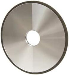 Made in USA - 6" Diam x 1-1/4" Hole x 1/4" Thick, N Hardness, 220 Grit Surface Grinding Wheel - Diamond, Type 1A1, Very Fine Grade - Americas Industrial Supply