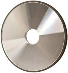 Made in USA - 6" Diam x 1-1/4" Hole x 3/8" Thick, N Hardness, 100 Grit Surface Grinding Wheel - Diamond, Type 1A1, Fine Grade - Americas Industrial Supply