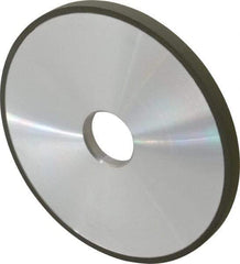 Made in USA - 6" Diam x 1-1/4" Hole x 3/8" Thick, N Hardness, 220 Grit Surface Grinding Wheel - Diamond, Type 1A1, Very Fine Grade - Americas Industrial Supply