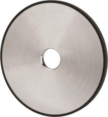Made in USA - 7" Diam x 1-1/4" Hole x 3/8" Thick, N Hardness, 100 Grit Surface Grinding Wheel - Diamond, Type 1A1, Fine Grade - Americas Industrial Supply
