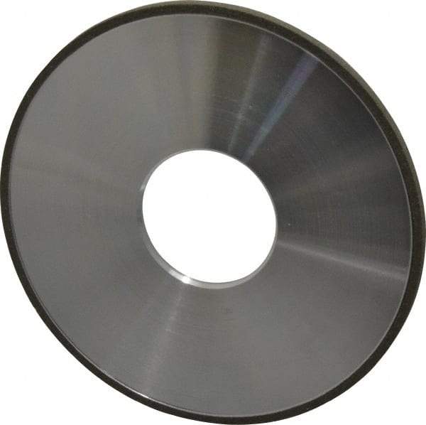 Made in USA - 4" Diam x 1-1/4" Hole x 1/8" Thick, N Hardness, 100 Grit Surface Grinding Wheel - Diamond, Type 1A1, Fine Grade - Americas Industrial Supply