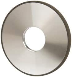 Made in USA - 4" Diam x 1-1/4" Hole x 1/4" Thick, N Hardness, 100 Grit Surface Grinding Wheel - Diamond, Type 1A1, Fine Grade - Americas Industrial Supply