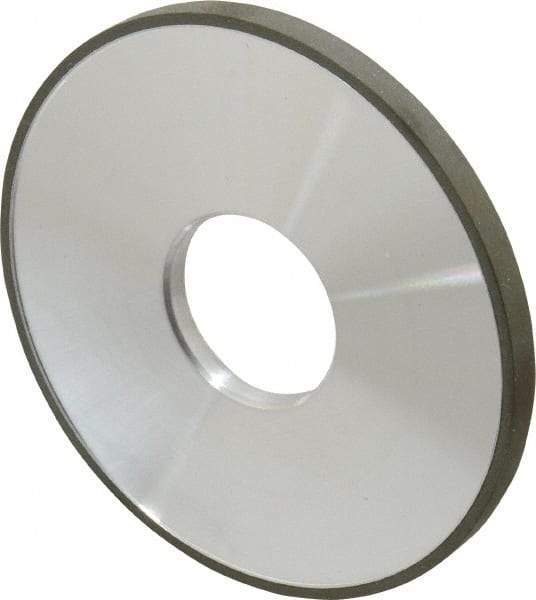 Made in USA - 4" Diam x 1-1/4" Hole x 1/4" Thick, N Hardness, 220 Grit Surface Grinding Wheel - Diamond, Type 1A1, Very Fine Grade - Americas Industrial Supply