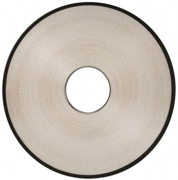 Made in USA - 5" Diam x 1-1/4" Hole x 1/8" Thick, N Hardness, 100 Grit Surface Grinding Wheel - Diamond, Type 1A1, Fine Grade - Americas Industrial Supply