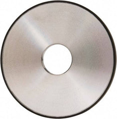 Made in USA - 5" Diam x 1-1/4" Hole x 1/4" Thick, N Hardness, 150 Grit Surface Grinding Wheel - Diamond, Type 1A1, Very Fine Grade - Americas Industrial Supply