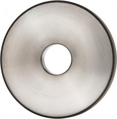 Made in USA - 5" Diam x 1-1/4" Hole x 1/2" Thick, N Hardness, 100 Grit Surface Grinding Wheel - Diamond, Type 1A1, Fine Grade - Americas Industrial Supply