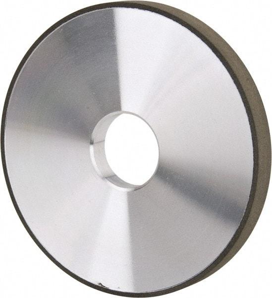 Made in USA - 5" Diam x 1-1/4" Hole x 1/2" Thick, N Hardness, 150 Grit Surface Grinding Wheel - Diamond, Type 1A1, Very Fine Grade - Americas Industrial Supply
