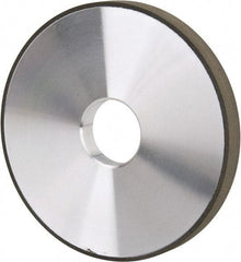 Made in USA - 5" Diam x 1-1/4" Hole x 1/2" Thick, N Hardness, 150 Grit Surface Grinding Wheel - Diamond, Type 1A1, Very Fine Grade - Americas Industrial Supply