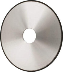 Made in USA - 6" Diam x 1-1/4" Hole x 1/8" Thick, N Hardness, 220 Grit Surface Grinding Wheel - Diamond, Type 1A1, Very Fine Grade - Americas Industrial Supply