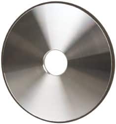 Made in USA - 6" Diam x 1-1/4" Hole x 1/4" Thick, N Hardness, 220 Grit Surface Grinding Wheel - Diamond, Type 1A1, Very Fine Grade - Americas Industrial Supply