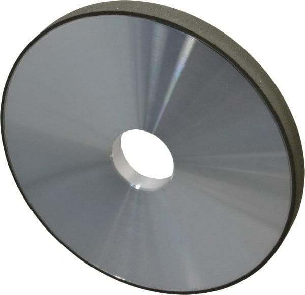 Made in USA - 6" Diam x 1-1/4" Hole x 1/2" Thick, N Hardness, 100 Grit Surface Grinding Wheel - Diamond, Type 1A1, Fine Grade - Americas Industrial Supply