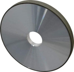 Made in USA - 6" Diam x 1-1/4" Hole x 1/2" Thick, N Hardness, 100 Grit Surface Grinding Wheel - Diamond, Type 1A1, Fine Grade - Americas Industrial Supply