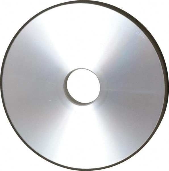 Made in USA - 6" Diam x 1-1/4" Hole x 1/2" Thick, N Hardness, 220 Grit Surface Grinding Wheel - Diamond, Type 1A1, Very Fine Grade - Americas Industrial Supply