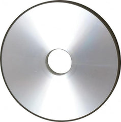 Made in USA - 6" Diam x 1-1/4" Hole x 1/2" Thick, N Hardness, 220 Grit Surface Grinding Wheel - Diamond, Type 1A1, Very Fine Grade - Americas Industrial Supply