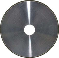 Made in USA - 7" Diam x 1-1/4" Hole x 1/4" Thick, N Hardness, 100 Grit Surface Grinding Wheel - Diamond, Type 1A1, Fine Grade - Americas Industrial Supply