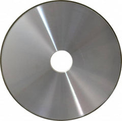 Made in USA - 7" Diam x 1-1/4" Hole x 1/4" Thick, N Hardness, 220 Grit Surface Grinding Wheel - Diamond, Type 1A1, Very Fine Grade - Americas Industrial Supply