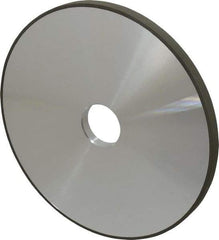 Made in USA - 7" Diam x 1-1/4" Hole x 3/8" Thick, N Hardness, 220 Grit Surface Grinding Wheel - Diamond, Type 1A1, Very Fine Grade - Americas Industrial Supply