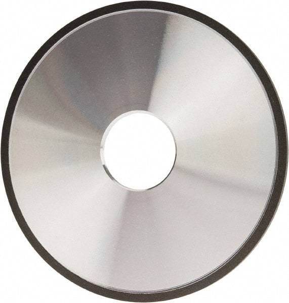 Made in USA - 5" Diam x 1-1/4" Hole x 1/8" Thick, N Hardness, 220 Grit Surface Grinding Wheel - Diamond, Type 1A1, Very Fine Grade - Americas Industrial Supply