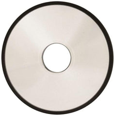 Made in USA - 5" Diam x 1-1/4" Hole x 1/4" Thick, N Hardness, 100 Grit Surface Grinding Wheel - Diamond, Type 1A1, Fine Grade - Americas Industrial Supply