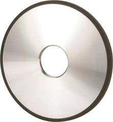 Made in USA - 5" Diam x 1-1/4" Hole x 1/4" Thick, N Hardness, 220 Grit Surface Grinding Wheel - Diamond, Type 1A1, Very Fine Grade - Americas Industrial Supply