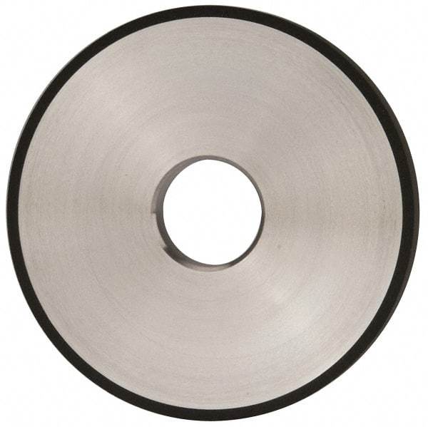 Made in USA - 5" Diam x 1-1/4" Hole x 1/2" Thick, N Hardness, 150 Grit Surface Grinding Wheel - Diamond, Type 1A1, Very Fine Grade - Americas Industrial Supply