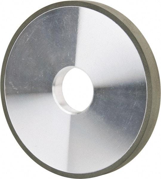 Made in USA - 5" Diam x 1-1/4" Hole x 1/2" Thick, N Hardness, 220 Grit Surface Grinding Wheel - Diamond, Type 1A1, Very Fine Grade - Americas Industrial Supply