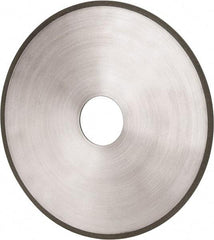 Made in USA - 6" Diam x 1-1/4" Hole x 1/16" Thick, N Hardness, 100 Grit Surface Grinding Wheel - Diamond, Type 1A1, Fine Grade - Americas Industrial Supply