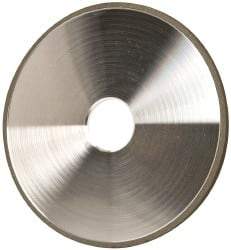 Made in USA - 6" Diam x 1-1/4" Hole x 1/4" Thick, N Hardness, 150 Grit Surface Grinding Wheel - Diamond, Type 1A1, Very Fine Grade - Americas Industrial Supply