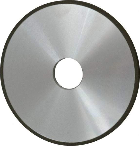 Made in USA - 6" Diam x 1-1/4" Hole x 1/4" Thick, N Hardness, 220 Grit Surface Grinding Wheel - Diamond, Type 1A1, Very Fine Grade - Americas Industrial Supply