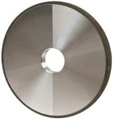 Made in USA - 6" Diam x 1-1/4" Hole x 1/2" Thick, N Hardness, 100 Grit Surface Grinding Wheel - Diamond, Type 1A1, Fine Grade - Americas Industrial Supply
