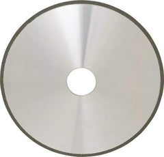Made in USA - 7" Diam x 1-1/4" Hole x 1/8" Thick, N Hardness, 100 Grit Surface Grinding Wheel - Diamond, Type 1A1, Fine Grade - Americas Industrial Supply
