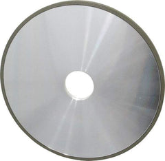 Made in USA - 7" Diam x 1-1/4" Hole x 1/4" Thick, N Hardness, 150 Grit Surface Grinding Wheel - Diamond, Type 1A1, Very Fine Grade - Americas Industrial Supply