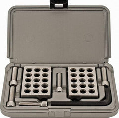 TESA Brown & Sharpe - 0.0001 Squareness Per Inch, 1-2-3 Block Setup Block - 3/8 - 16 Inch Tapped Hole Size, 50-60 Rc Hardness, Sold as Matched Pair - Americas Industrial Supply