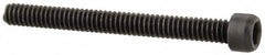 Value Collection - #0-80 UNF Hex Socket Drive, Socket Cap Screw - Alloy Steel, Black Oxide Finish, Fully Threaded, 5/8" Length Under Head - Americas Industrial Supply