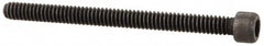 Value Collection - #0-80 UNF Hex Socket Drive, Socket Cap Screw - Alloy Steel, Black Oxide Finish, Fully Threaded, 3/4" Length Under Head - Americas Industrial Supply