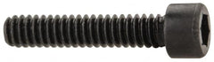 Value Collection - #1-64 UNC Hex Socket Drive, Socket Cap Screw - Alloy Steel, Black Oxide Finish, Fully Threaded, 3/8" Length Under Head - Americas Industrial Supply