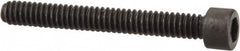 Value Collection - #1-64 UNC Hex Socket Drive, Socket Cap Screw - Alloy Steel, Black Oxide Finish, Fully Threaded, 1/2" Length Under Head - Americas Industrial Supply