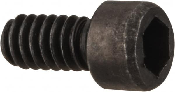 Value Collection - #2-56 UNC Hex Socket Drive, Socket Cap Screw - Alloy Steel, Black Oxide Finish, Fully Threaded, 5/32" Length Under Head - Americas Industrial Supply