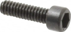 Value Collection - #2-56 UNC Hex Socket Drive, Socket Cap Screw - Alloy Steel, Black Oxide Finish, Fully Threaded, 5/16" Length Under Head - Americas Industrial Supply
