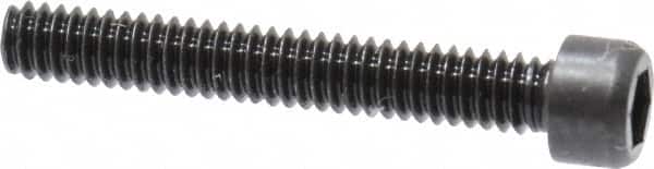 Value Collection - #2-56 UNC Hex Socket Drive, Socket Cap Screw - Alloy Steel, Black Oxide Finish, Fully Threaded, 5/8" Length Under Head - Americas Industrial Supply