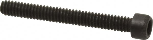Value Collection - #2-56 UNC Hex Socket Drive, Socket Cap Screw - Alloy Steel, Black Oxide Finish, Fully Threaded, 3/4" Length Under Head - Americas Industrial Supply